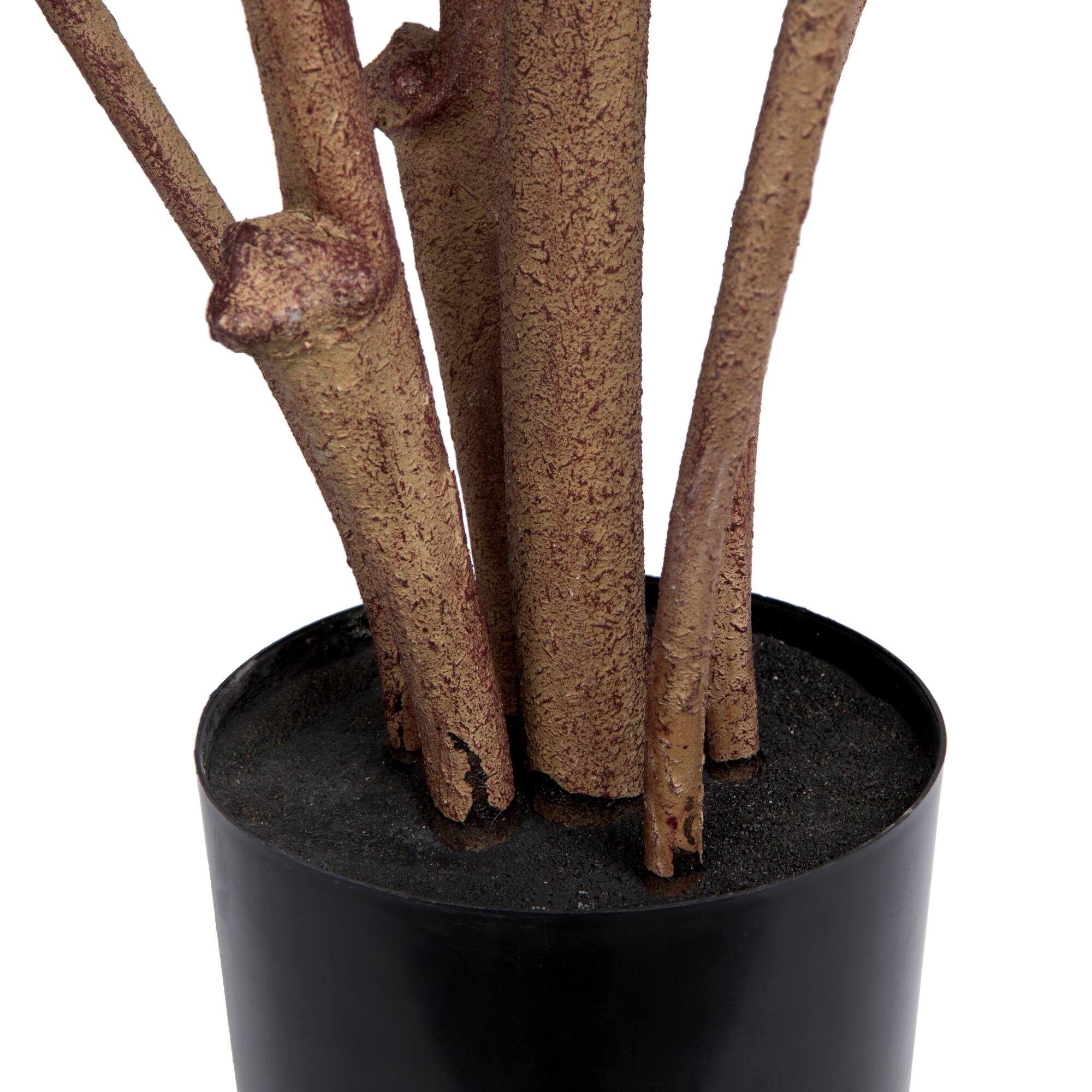 6ft. Potted Artificial Green Rubber Tree